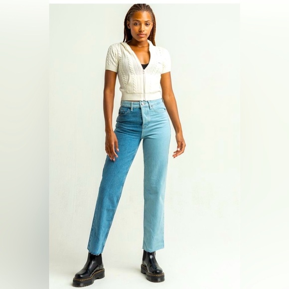 BDG Denim - BDG Urban Outfitters Pax Dual Toned Ankle Crop Jeans​​​